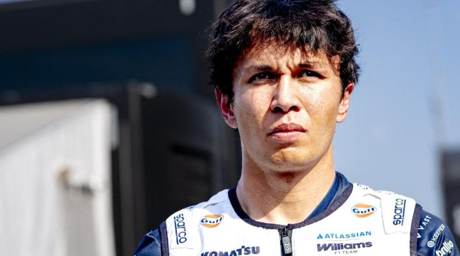 Alex Albon, piloto del equipo Williams. AFP / ARCHIVO