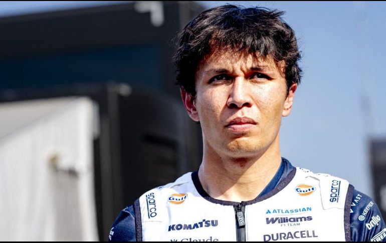 Alex Albon, piloto del equipo Williams. AFP / ARCHIVO