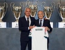 Las únicas imágenes de la presentación fueron difundidas por Real Madrid TV, el sitio web del club y sus cuentas oficiales en redes sociales. EFE / Realmadrid.com