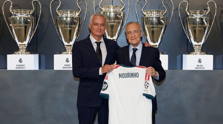 Las únicas imágenes de la presentación fueron difundidas por Real Madrid TV, el sitio web del club y sus cuentas oficiales en redes sociales. EFE / Realmadrid.com