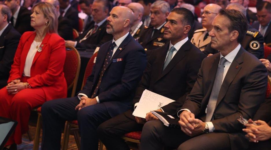 Omar García Harfuch expuso ante la DEA los avances de la Estrategia Nacional de Seguridad y destacó la cooperación internacional contra el crimen organizado. X/@OHarfuch