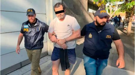 Fernando Farías fue arrestado el 23 de abril en el barrio de Palermo, en Buenos Aires. ESPECIAL