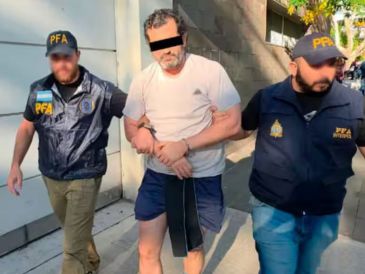 Fernando Farías fue arrestado el 23 de abril en el barrio de Palermo, en Buenos Aires. ESPECIAL