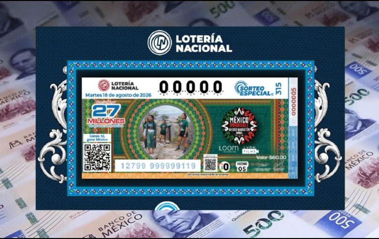 El billete del Sorteo Especial 315 celebró la disciplina y el esfuerzo de las corredoras del circuito 