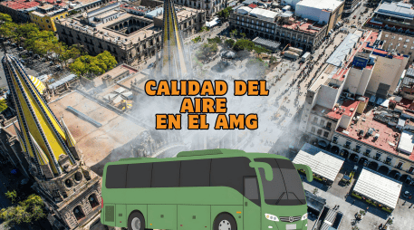 La mañana de este miércoles 19 de agosto se registra mala calidad del aire en la AMG en Las Pintas con 86 puntos IMECA. EL INFORMADOR / ARCHIVO