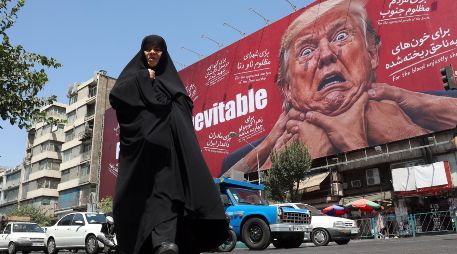 La advertencia se produce en medio de nuevas tensiones entre Irán y Emiratos Árabes después de que Abu Dabi acusase a Teherán del lanzamiento de dos misiles contra su territorio. EFE/EPA/Iran International TV