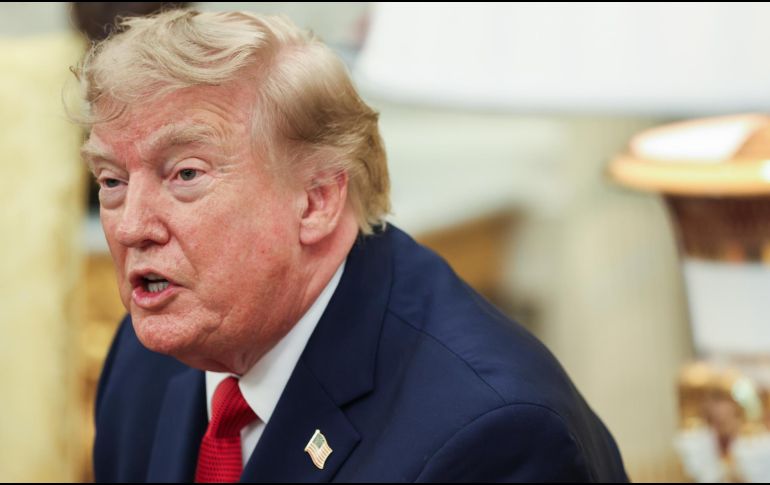 Trump anunció el pasado domingo en redes sociales que el Pentágono reduciría la escala de los ejercicios militares entre Estados Unidos y Corea del Sur.EFE/S. Corum