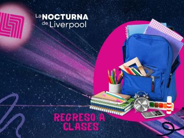 Aunque hay varias ediciones cada año, la Venta Nocturna no se celebra en el marco del regreso a las aulas. ESPECIAL / LIVERPOOL y CANVA