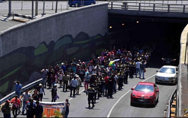 De acuerdo con información oficial de la Secretaría de Seguridad Ciudadana (SSC), la jornada de hoy estará marcada por nueve concentraciones en Ciudad de México. SUN / ARCHIVO