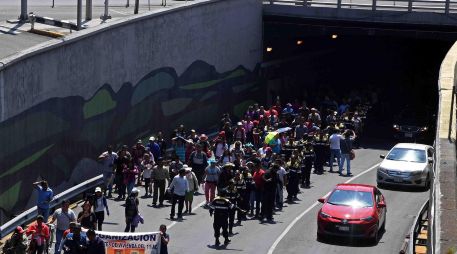 De acuerdo con información oficial de la Secretaría de Seguridad Ciudadana (SSC), la jornada de hoy estará marcada por nueve concentraciones en Ciudad de México. SUN / ARCHIVO