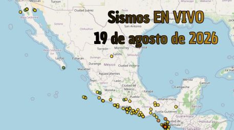 EN VIVO | Sismos en México | Miércoles 19 de agosto. ESPECIAL / SSN