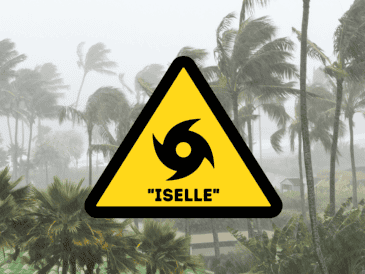 La tormenta tropical "Iselle" se convertiría en el noveno ciclón de la temporada 2026 en esta cuenca. ESPECIAL / CANVA