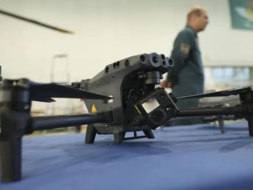 Según la estadística compartida por la Sedena, de los 234 drones asegurados entre 2019 y mayo de 2026, es Sinaloa el estado donde más decomisos se han logrado, con un total de 63 equipos asegurados, seguido por el estado de Michoacán, con 53 aseguramientos.   EFE/ARCHIVO