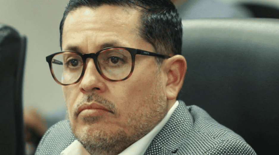 En la fotografía, Jorge Fernando Carbonell Espinoza, el encargado provisional tras la salida de José Antonio López. ESPECIAL/Secretaría de Seguridad