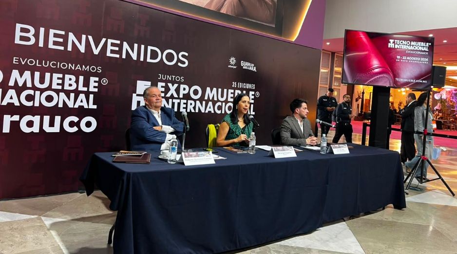 Esta mañana se inauguró la Expo Mueble Internacional 2026, la feria del mueble más importante de América Latina. EL INFORMADOR/ J. Velazco