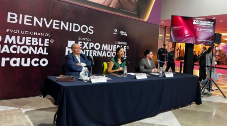 Esta mañana se inauguró la Expo Mueble Internacional 2026, la feria del mueble más importante de América Latina. EL INFORMADOR/ J. Velazco