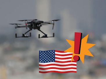 Gabinete de Seguridad recalcó que no existen registros de ataques con drones contra agentes estadounidenses en la frontera con México. EL INFORMADOR / ARCHIVO