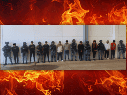 Tras los arrestos se registraron cierres carreteros que motivaron la activación del Plan Antibloqueo; los detenidos fueron trasladados en helicóptero a la FGR en la Ciudad de México. ESPECIAL