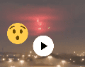 El video de las luces rojas en el cielo nocturno de San Luís Potosí  rápidamente saltó a plataformas como X y Facebook. ESPECIAL / X