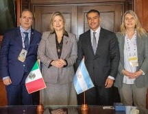 La ministra de Seguridad Nacional de Argentina informó que sostuvo una 