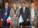 La ministra de Seguridad Nacional de Argentina informó que sostuvo una 