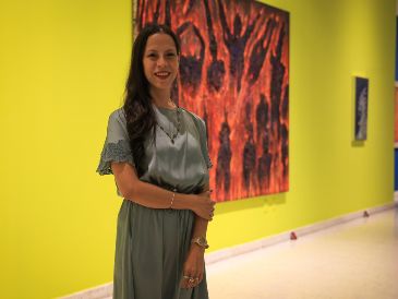 Bajo la curaduría de Talien Corona Ojeda, “Fenómeno vital” recupera en el MUSA la historia y legado de Los Vitalistas, grupo clave de la pintura tapatía de finales de los setenta. EL INFORMADOR/ J. ACOSTA.