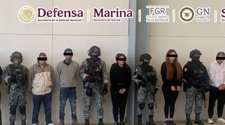 Este miércoles fueron detenidas nueve personas ligadas a  Heraclio Guerrero Martínez, el 'Tío Lako'. ESPECIAL/FGR