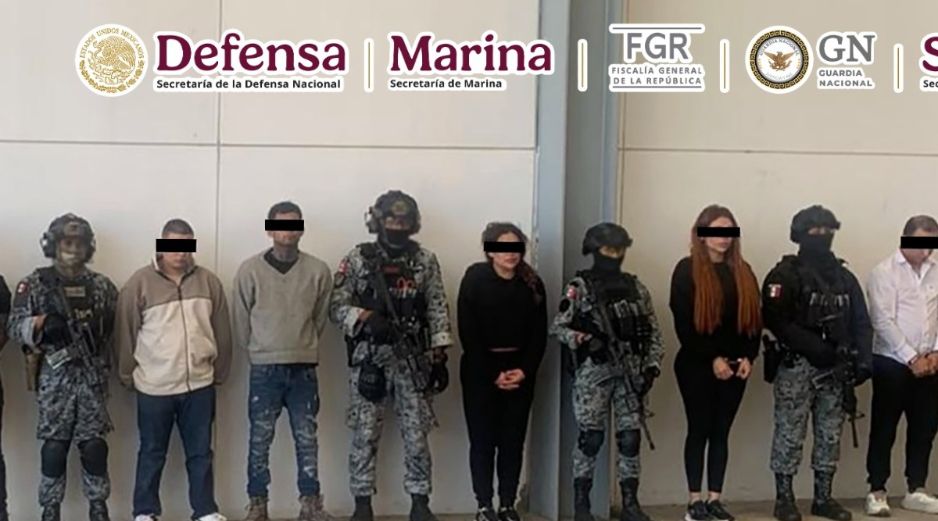 Este miércoles fueron detenidas nueve personas ligadas a  Heraclio Guerrero Martínez, el 'Tío Lako'. ESPECIAL/FGR