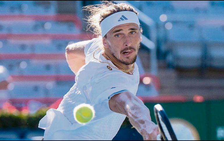 Alexander Zverev. El número tres del mundo quedó fuera del torneo de Cincinnati al desperdiciar una bola de partido en los octavos de final. EFE