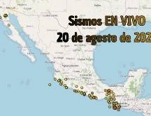 EN VIVO | Sismos en México | Jueves 20 de agosto. ESPECIAL / SSN