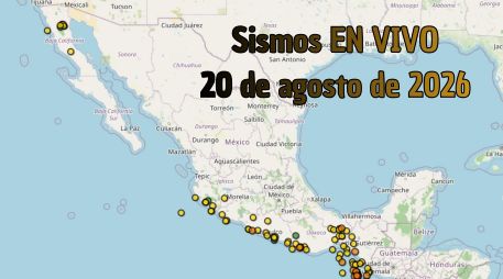 EN VIVO | Sismos en México | Jueves 20 de agosto. ESPECIAL / SSN