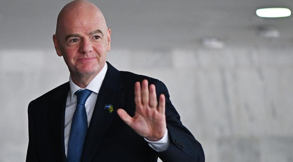 Infantino aspira a continuar al frente de la FIFA en el Congreso previsto para marzo de 2027, en el que buscará un cuarto mandato. EFE/A. Borges