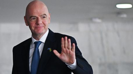 Infantino aspira a continuar al frente de la FIFA en el Congreso previsto para marzo de 2027, en el que buscará un cuarto mandato. EFE/A. Borges
