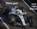 Sergio "Checo" Pérez, a bordo del monoplaza de Cadillac Racing. AFP / Gongora / NurPhoto