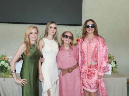 Fernanda Chavira, Maki Iturbide Chavira, Güera Chavira y Lourdes García Castellanos. GENTE BIEN JALISCO / Revista del 21 de agosto 2026