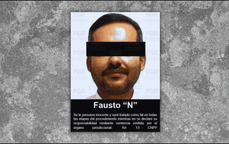 El detenido identificado solamente como Fausto 