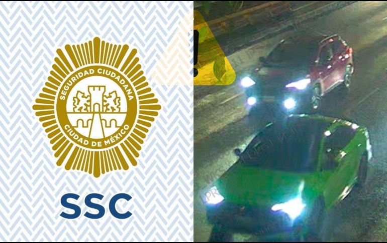 Esta mañana, la Secretaría de Seguridad Ciudadana capitalina (SSC) informó que busca el vehículo sospechoso a partir de las placas grabadas en el video y el modelo visible. ESPECIAL / SSC Ciudad de México
