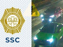 Esta mañana, la Secretaría de Seguridad Ciudadana capitalina (SSC) informó que busca el vehículo sospechoso a partir de las placas grabadas en el video y el modelo visible. ESPECIAL / SSC Ciudad de México