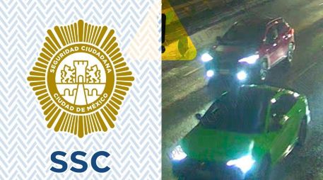 Esta mañana, la Secretaría de Seguridad Ciudadana capitalina (SSC) informó que busca el vehículo sospechoso a partir de las placas grabadas en el video y el modelo visible. ESPECIAL / SSC Ciudad de México
