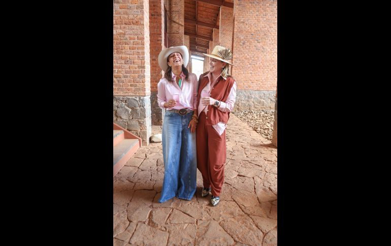 Maye Villa y Diana Malacara. GENTE BIEN JALISCO / T. Martínez