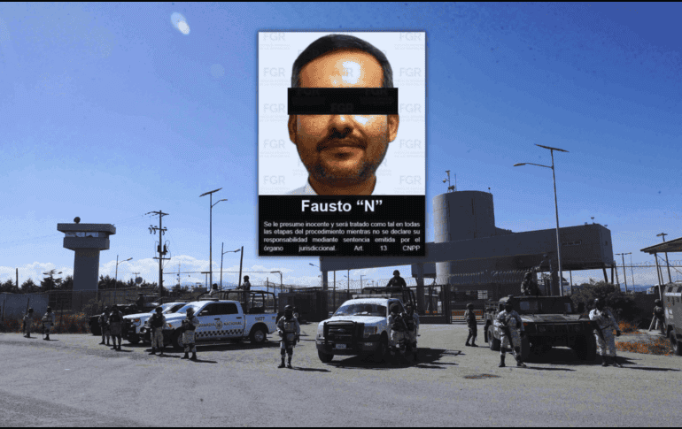 Tras ser detenido en la Ciudad de México, elementos de la Fiscalía General de la República trasladaron a Fausto “N” al penal de máxima seguridad del Altiplano. SUN / ARCHIVO / ESPECIAL