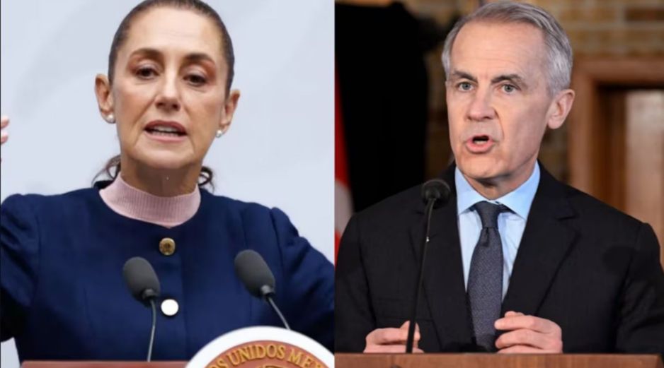 Carney y Sheinbaum también dialogaron sobre los avances en el comercio transfronterizo entre Canadá y México. SUN/ESPECIAL