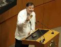 Gerardo Fernández Noroña protagonizó un peculiar momento en el Senado. SUN/C. Mejía