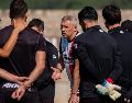 Mientras Crespo acumula alternativas defensivas, los Zorros apenas cuentan con dos delanteros nominales para el Apertura 2026. CORTESÍA/ATLAS FC.