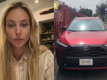 Vanessa Huppenkothen denunció que una camioneta la siguió por calles del sur de la CDMX mientras conducía sola. ESPECIAL.