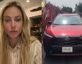 Vanessa Huppenkothen denunció que una camioneta la siguió por calles del sur de la CDMX mientras conducía sola. ESPECIAL.
