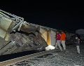 Tras una inspección a los vagones, se confirmó que transportaban fosfuro de magnesio; sin embargo, no hubo daños para la población. ESPECIAL
