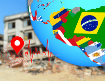 La actividad sísmica en países como Colombia, Ecuador, Perú y Chile tiene una explicación común: la interacción entre la Placa de Nazca y la Placa Sudamericana. CANVA