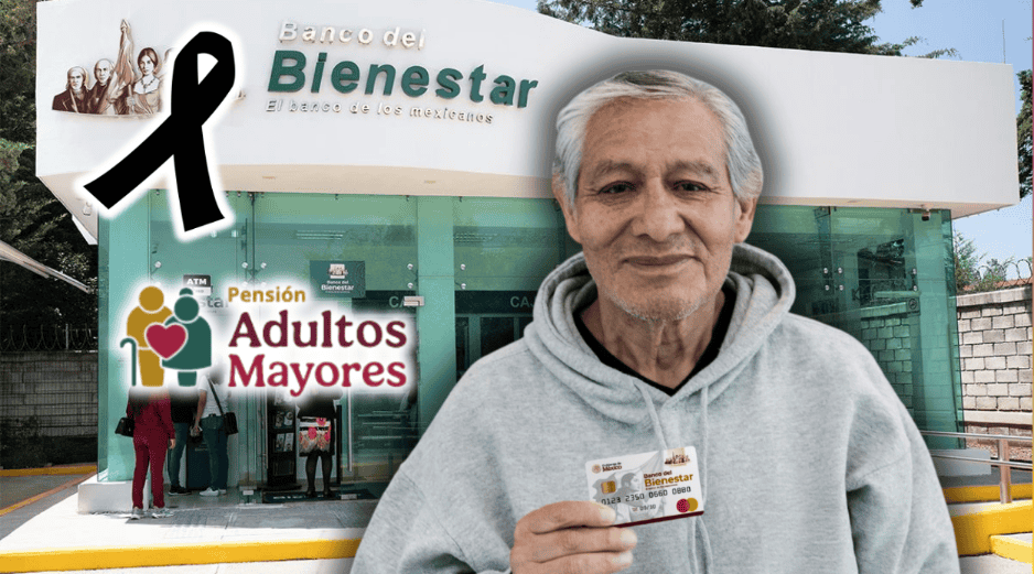 El pago de marcha de la Pensión Bienestar 2026 es un apoyo único para la persona auxiliar del beneficiario fallecido. ESPECIAL/Banco del Bienestar