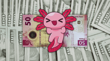 La cotización interbancaria se ubicó en un promedio de 16.90 pesos mexicanos por unidad, lo que representa una disminución del 0.32 por ciento en comparación con el precio de cierre de la jornada anterior. ESPECIAL / CANVA